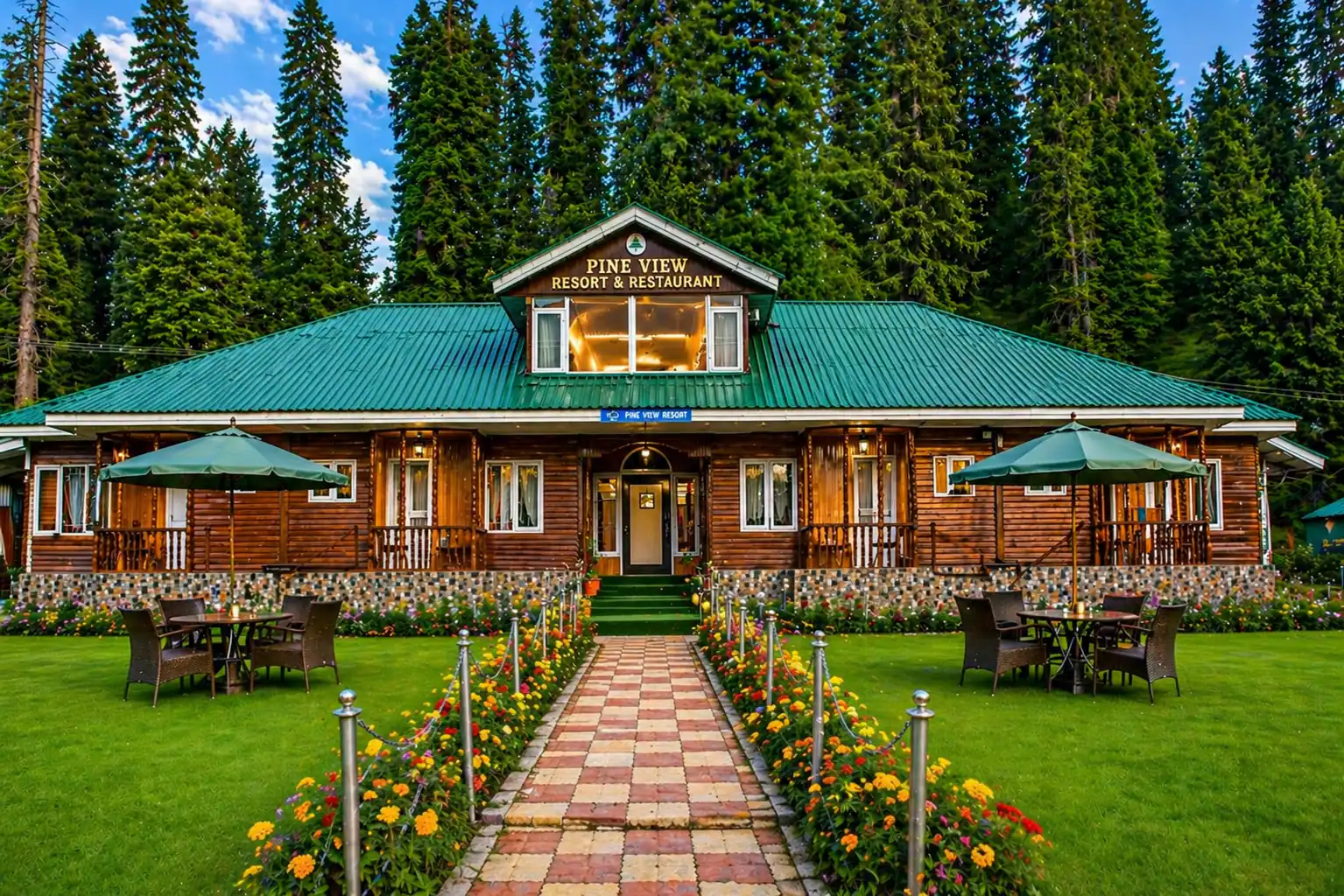 Gulmarg Pine View Cottage